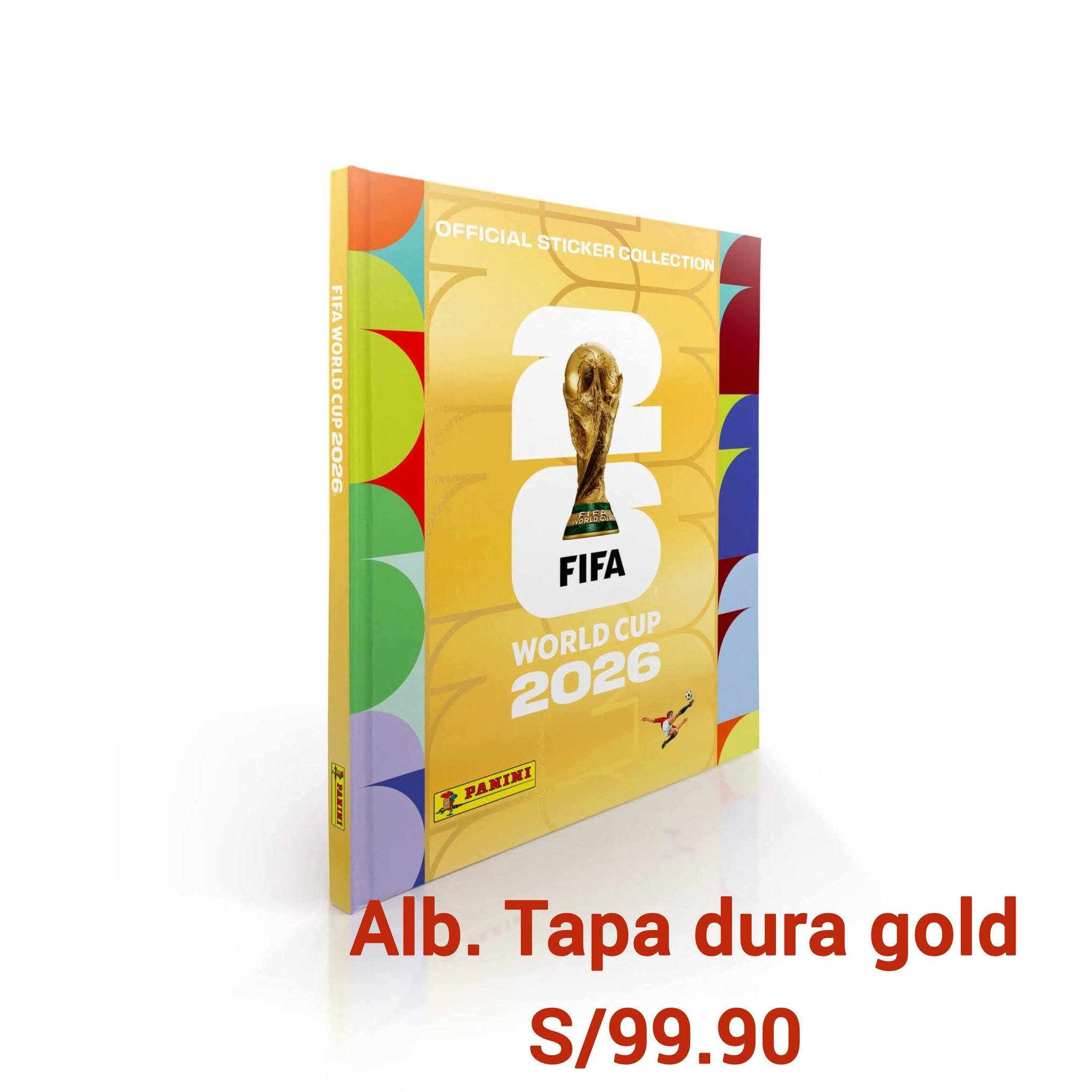 ÁLBUM TAPA DURA GOLD
